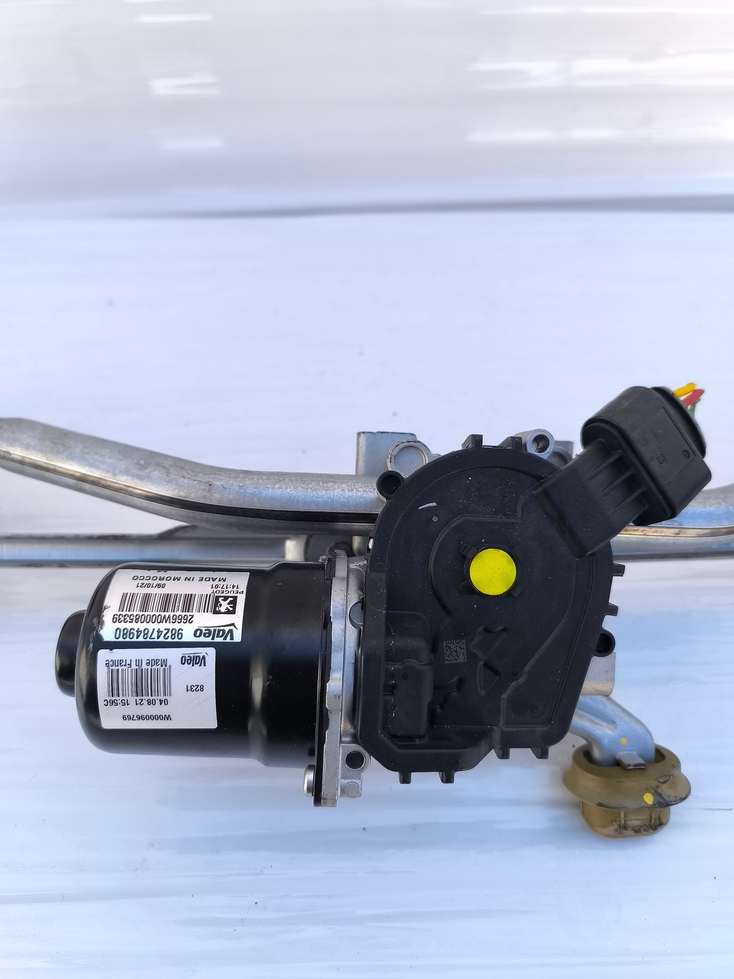 Motorino tergicristalli anteriore Peugeot 2008 anno 2021 cod: 9824784980 ecoAG8098