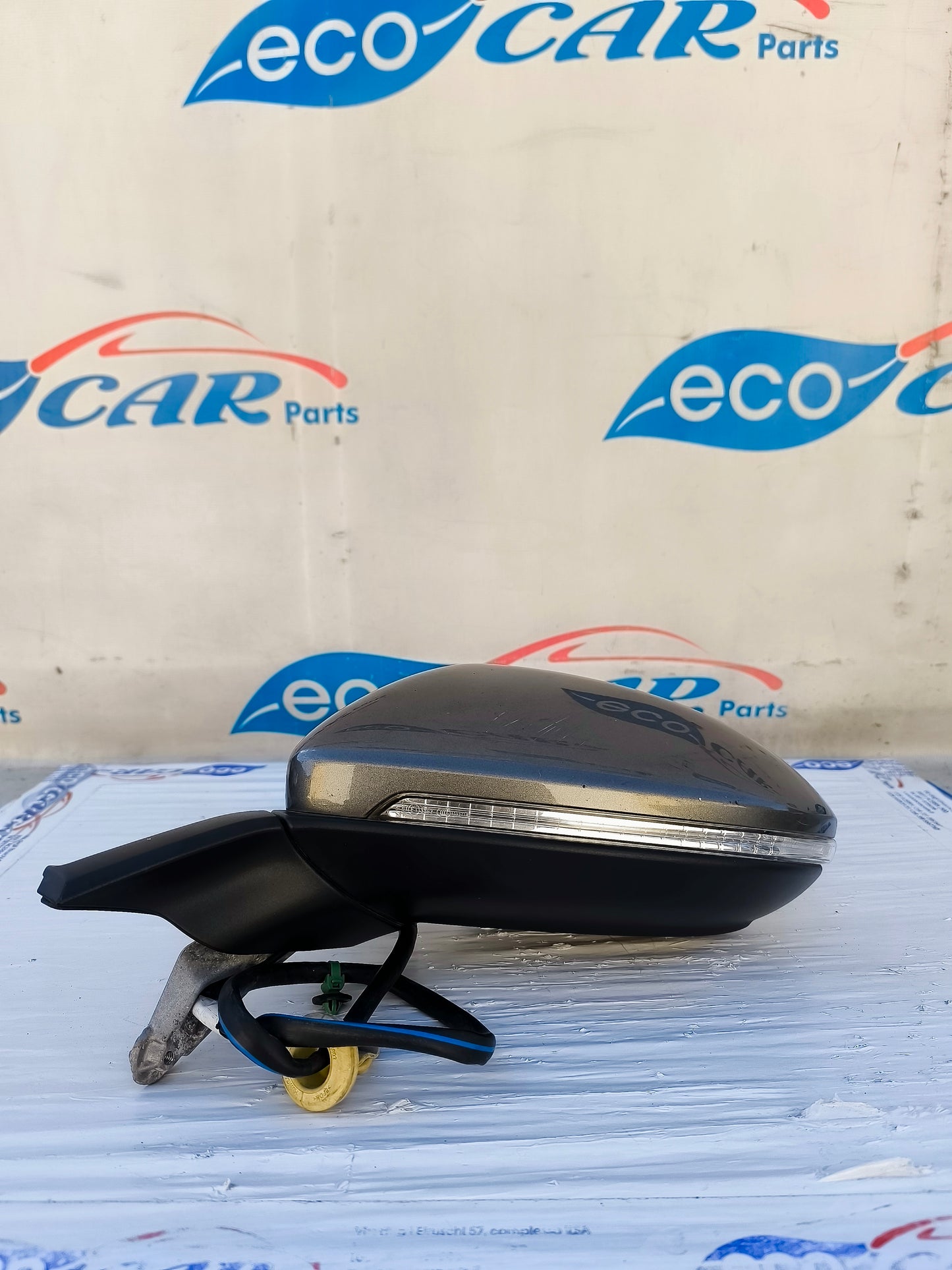 Specchietto sx grigio canna di fucile Volkswagen Golf 7 9 fili Cod: e1021277 ecoAG6115