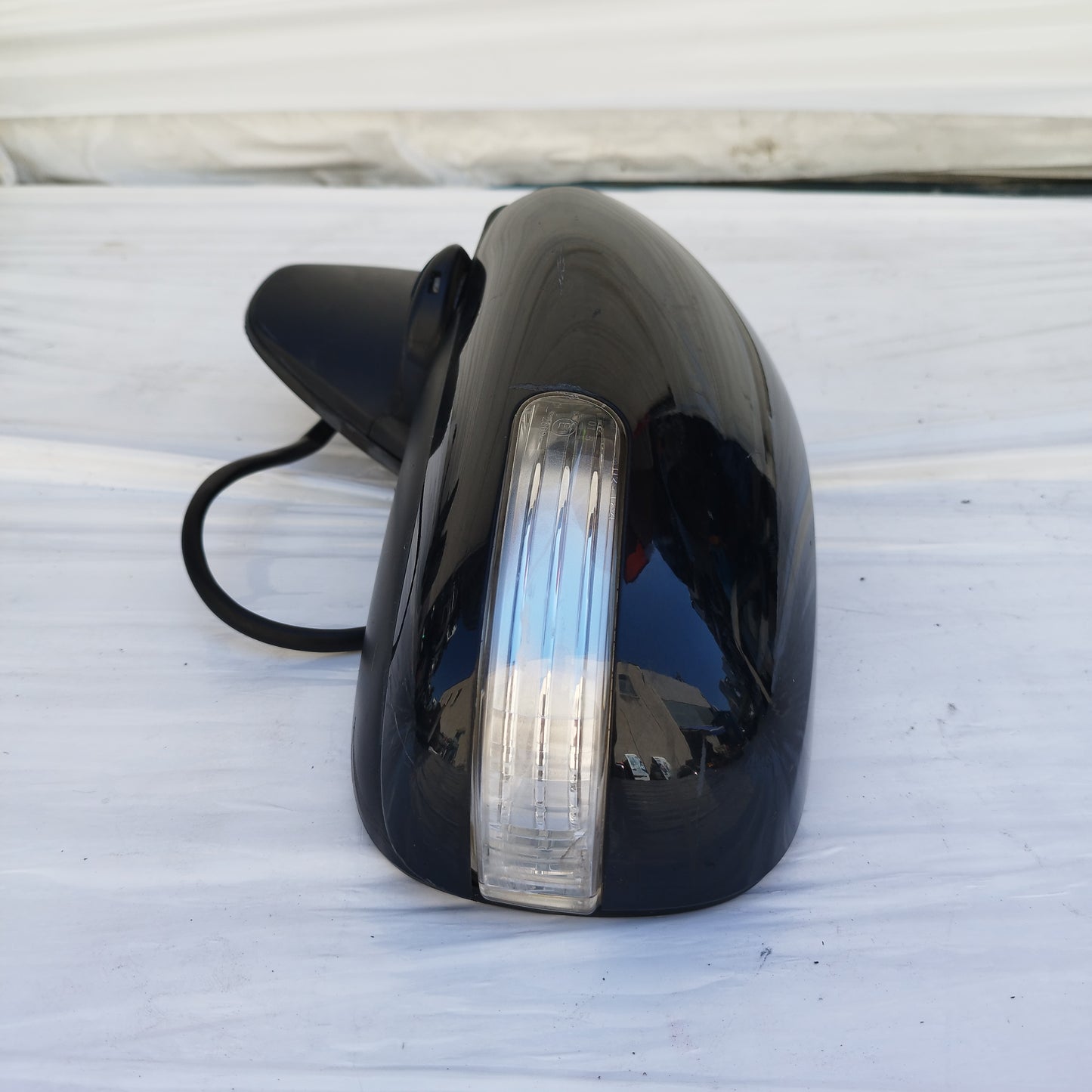 Specchietto elettrico anteriore sx nero Toyota Auris E180 II serie 2012-2015 2 spinotti 7 fili ecoDM371