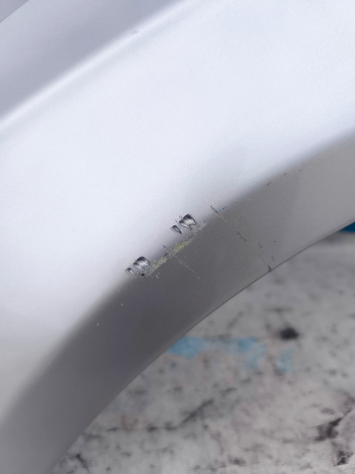 Left fender silver grey Mercedes A-Class w176 ecoAG5948