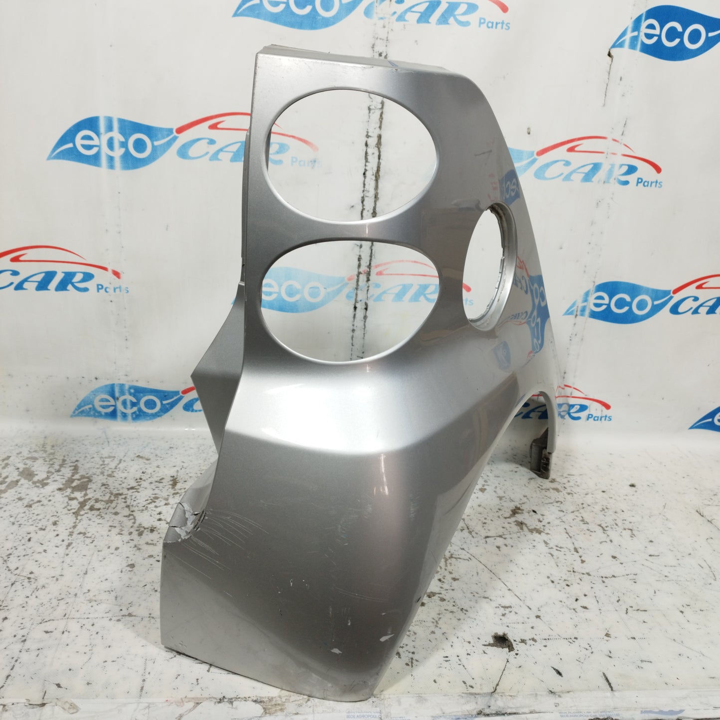 Rear mudguard right silver grey Smart Fortwo 451 2010 ecoAC10456