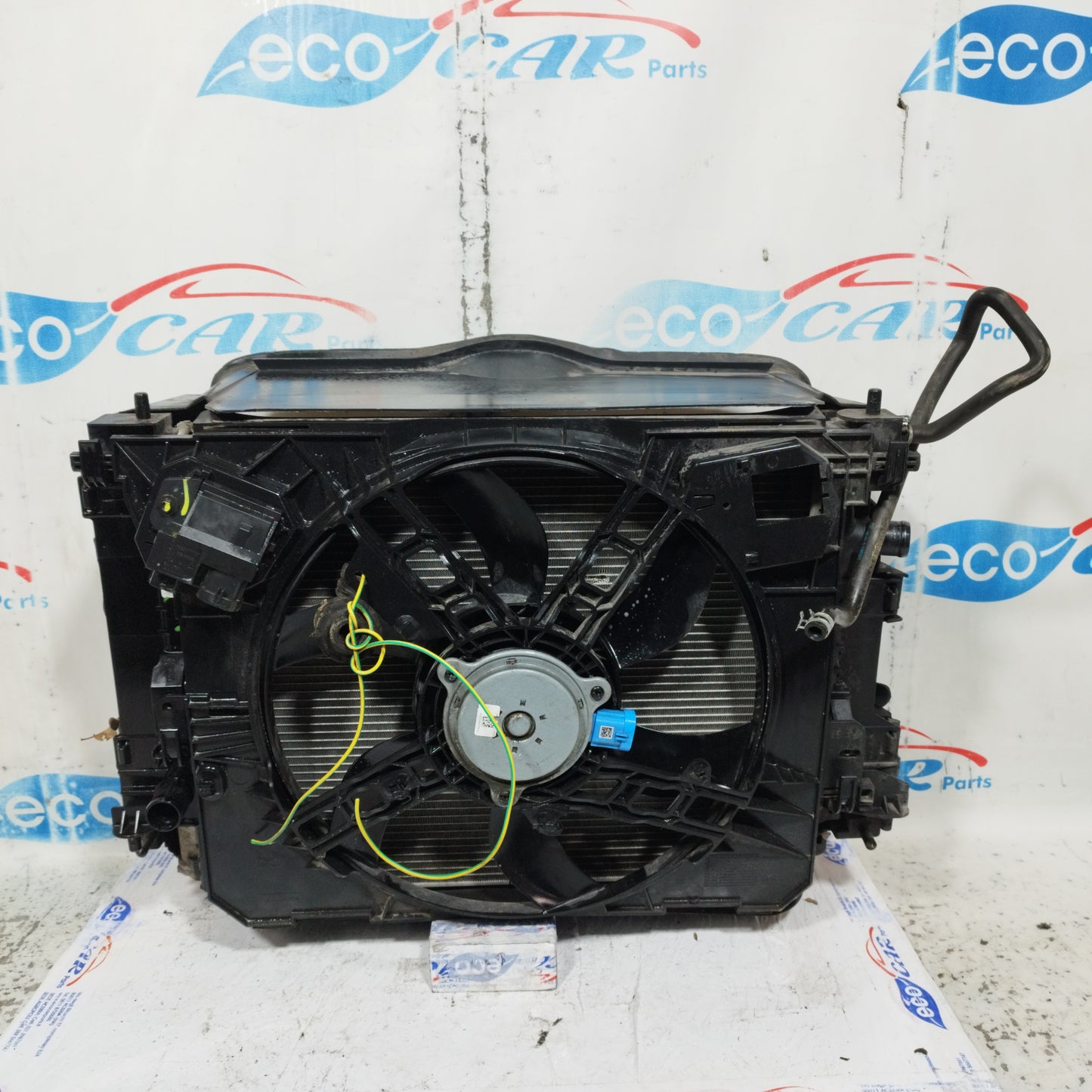 Schwarze Frontverkleidung Smart ForFour 453 2014 ecoAC10730