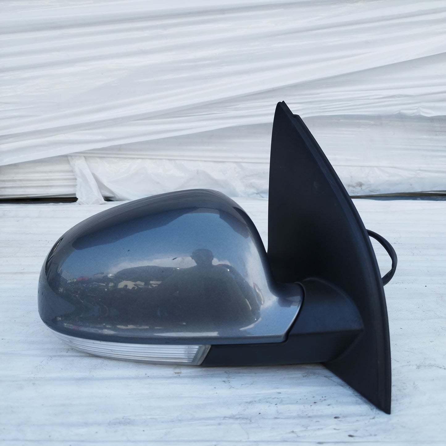 Specchietto elettrico anteriore dx grigio scuro Volkswagen Golf 5 2003-2009 7 fili ecoDM400