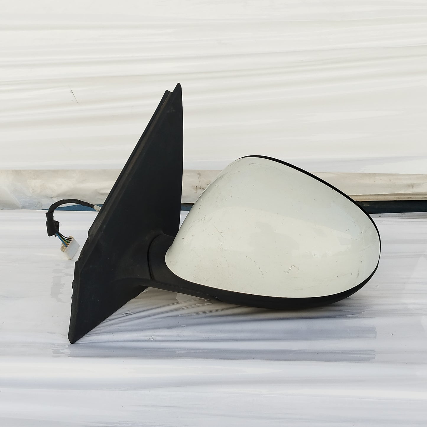 Specchietto elettrico anteriore sx bianco Lancia Ypsilon 2009 5 fili cod: 262312-00A ecoAC16147