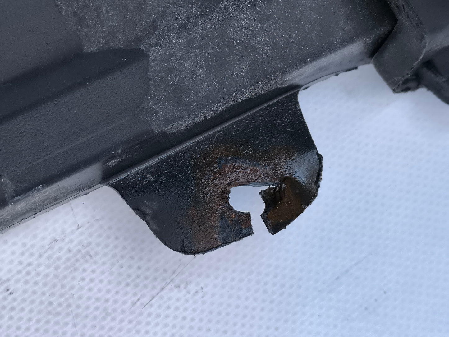 Paraurti anteriore nero Mercedes ML W164 ecoAG7081