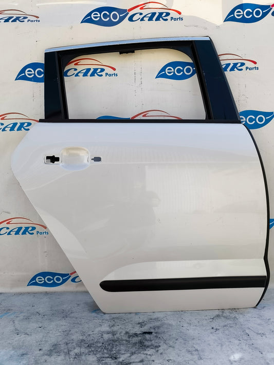 Rear right door white Peugeot 3008 2013 ecoAG5722