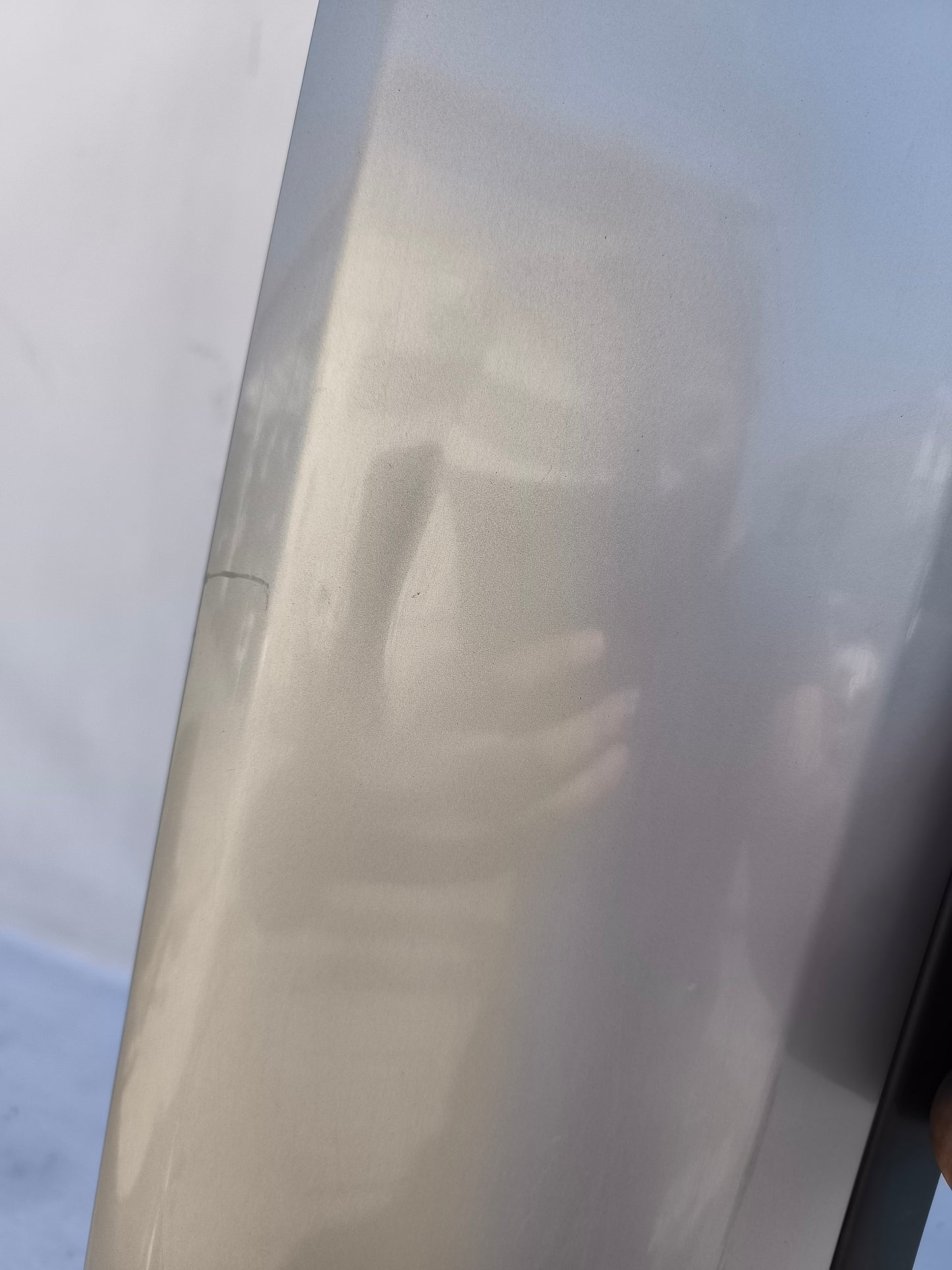 Silbergraue Frontblende komplett mit Kühlern Volkswagen Tiguan Baujahr 2009 ecoAG247