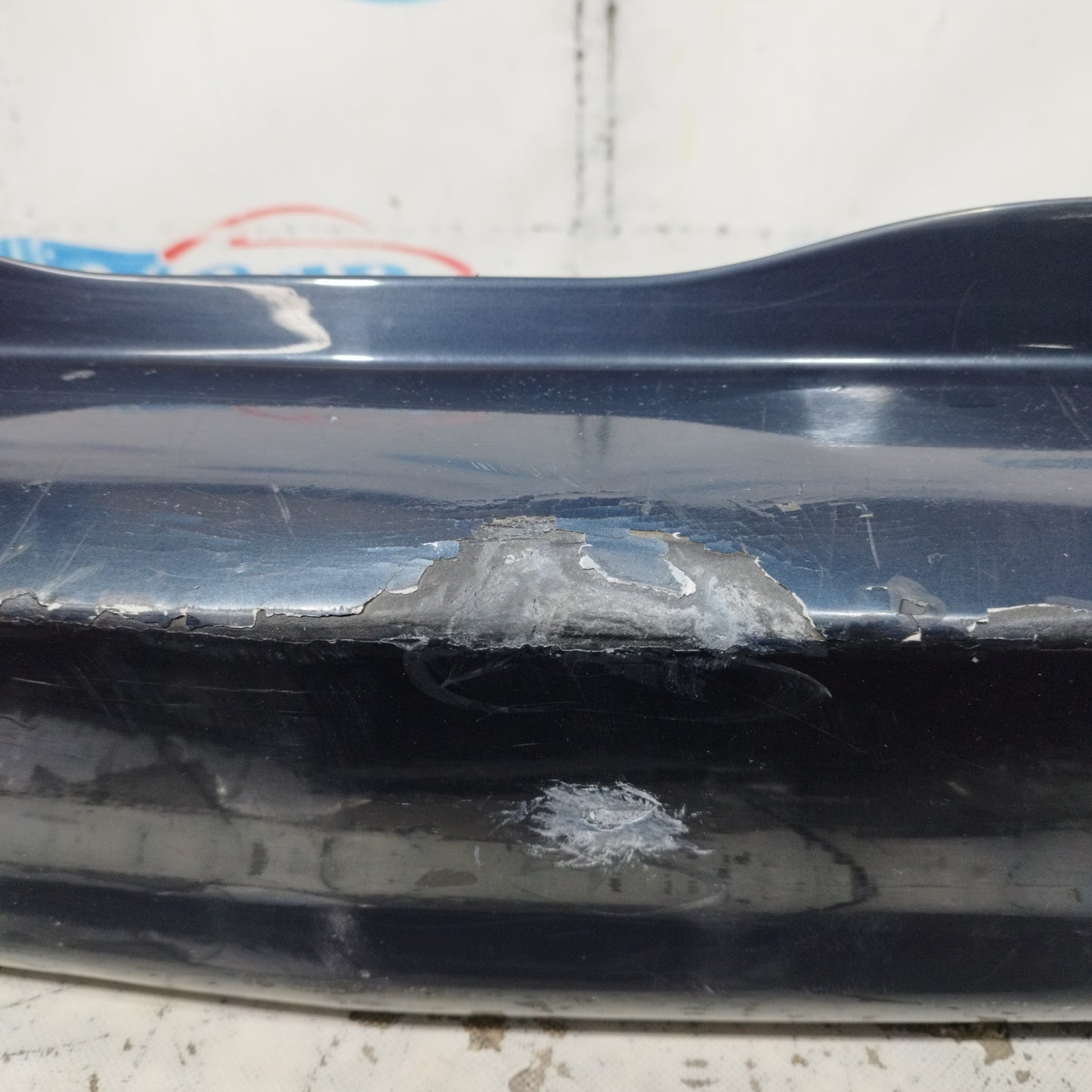 Dark blue rear bumper Opel Astra H SW 2007 ecoAC10814