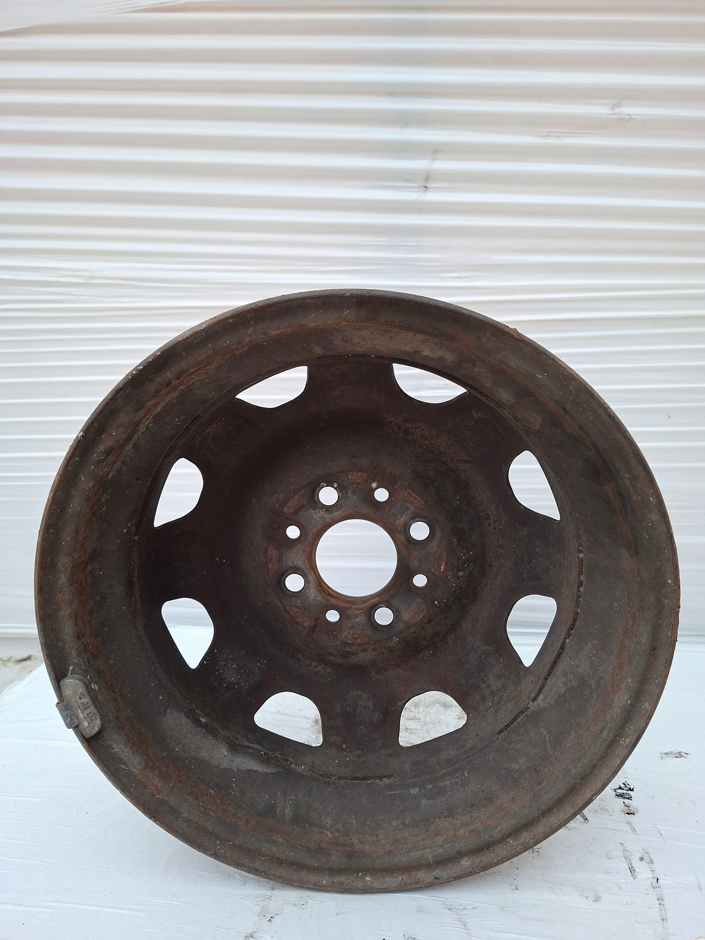 Satz mit 4 R13 Stahlfelgen für Fiat Panda 141 4x4 Modell mit Rostflecken ecoAG7631
