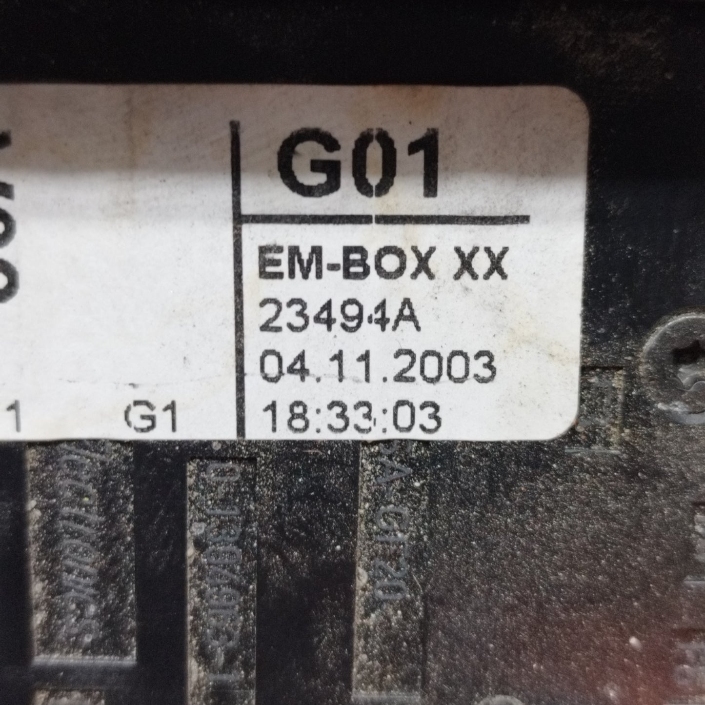 Centralina portafusibili Volkswagen Golf 5 2.0 TD 2003 cod: 23494A ecoAC10243