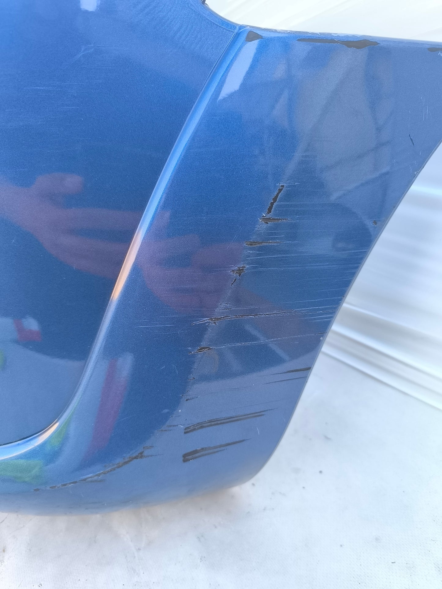 Paraurti anteriore Opel Agila blu anno 2006 ecoAG8175