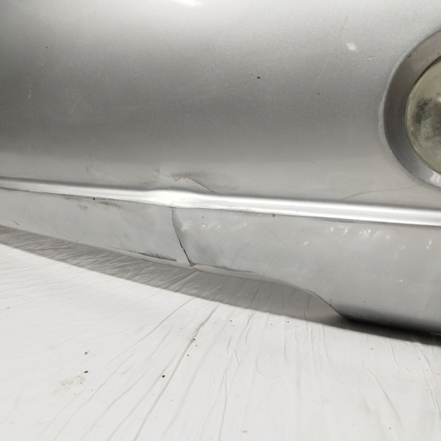 Rear bumper silver grey Chevrolet Matiz 2005 ecoAC10810