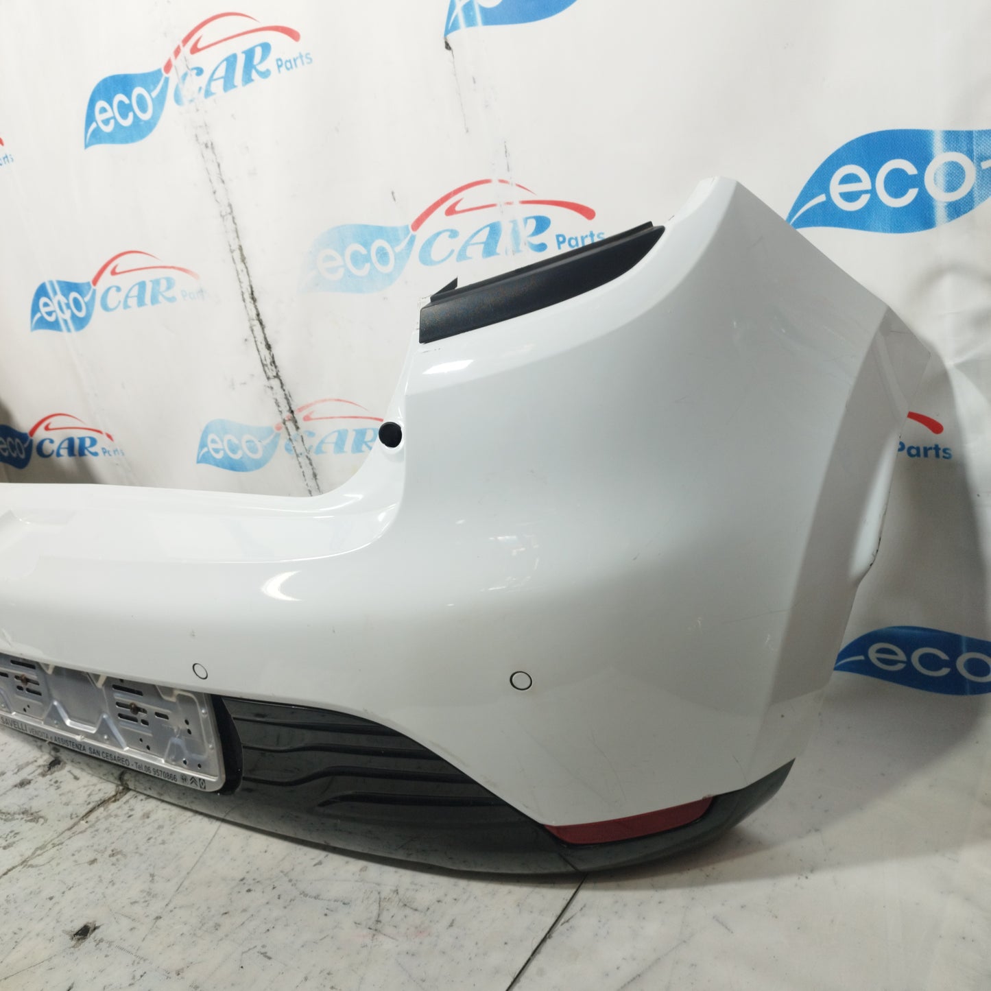 Paraurti posteriore bianco Renault Clio 2017 ecoAC10077