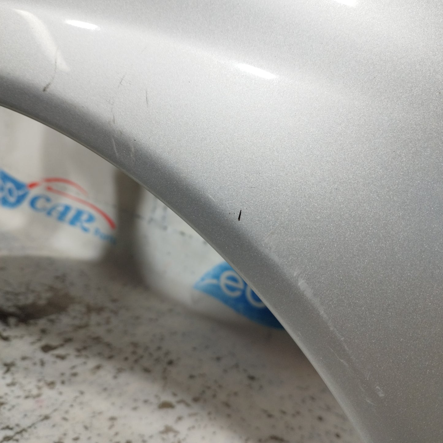 Rear mudguard right silver grey Smart Fortwo 451 2010 ecoAC10456