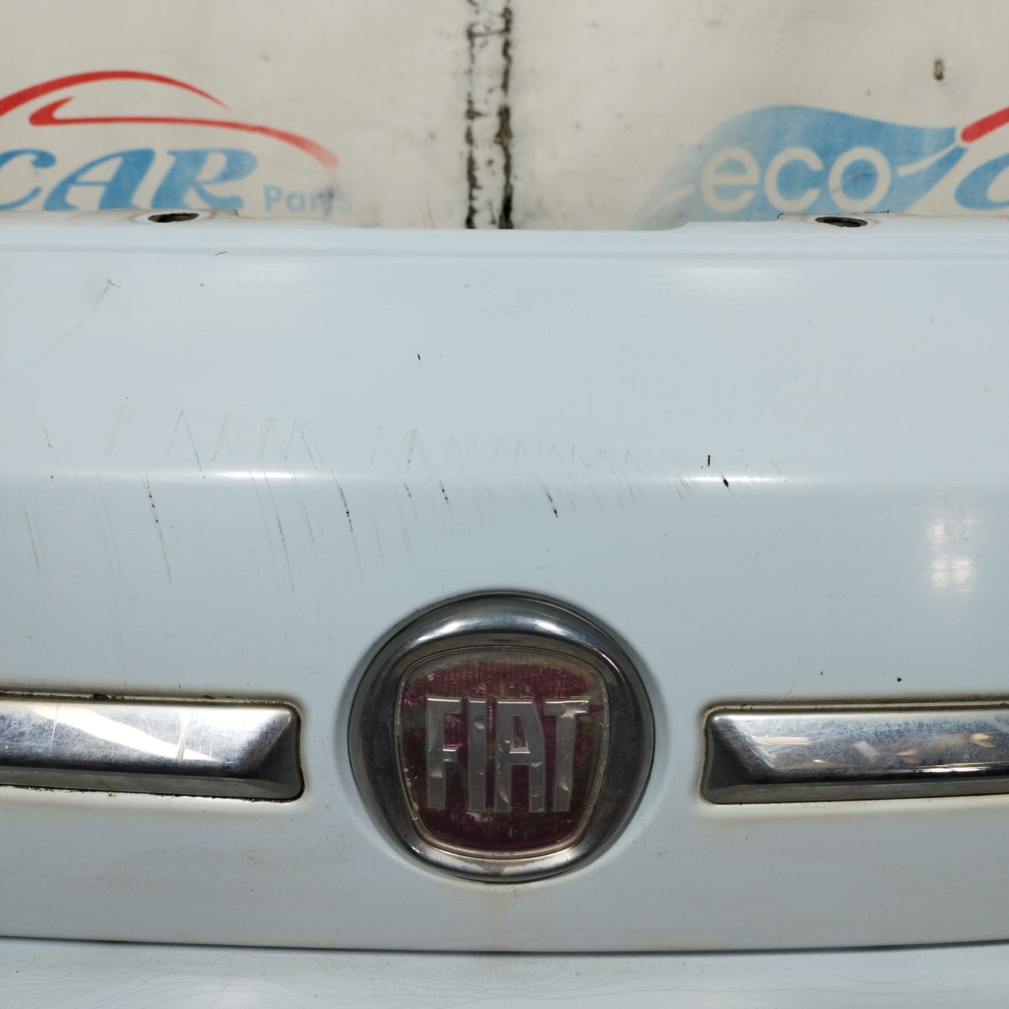 Light blue front bumper Fiat 500 2009 ecoAC10375