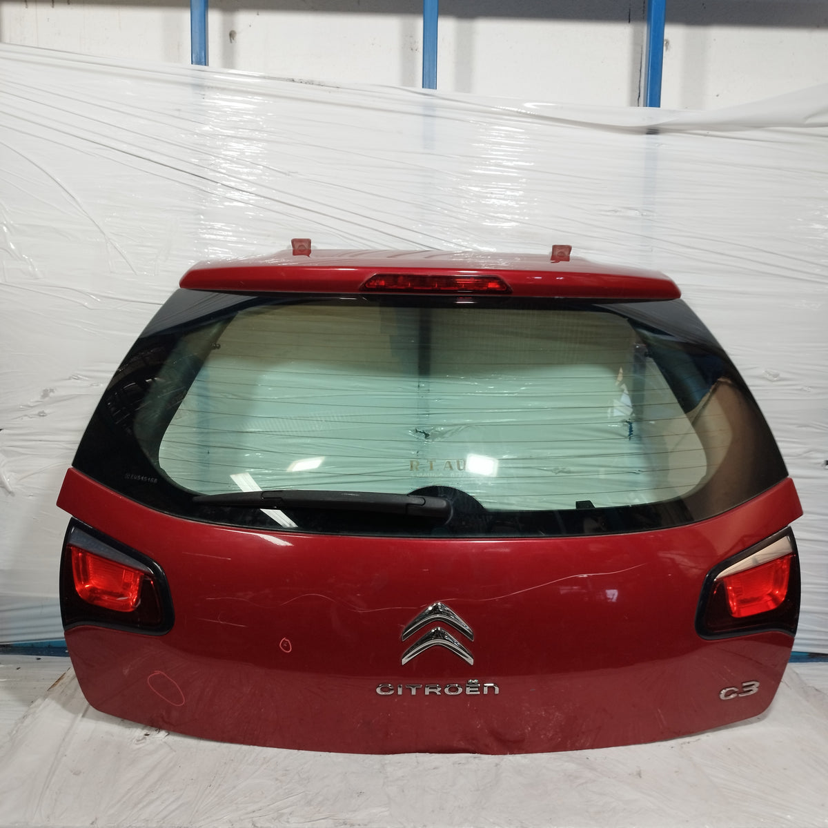 Portellone rosso scuro Citroen C3 2013-2016 Restyling ecoAC16957