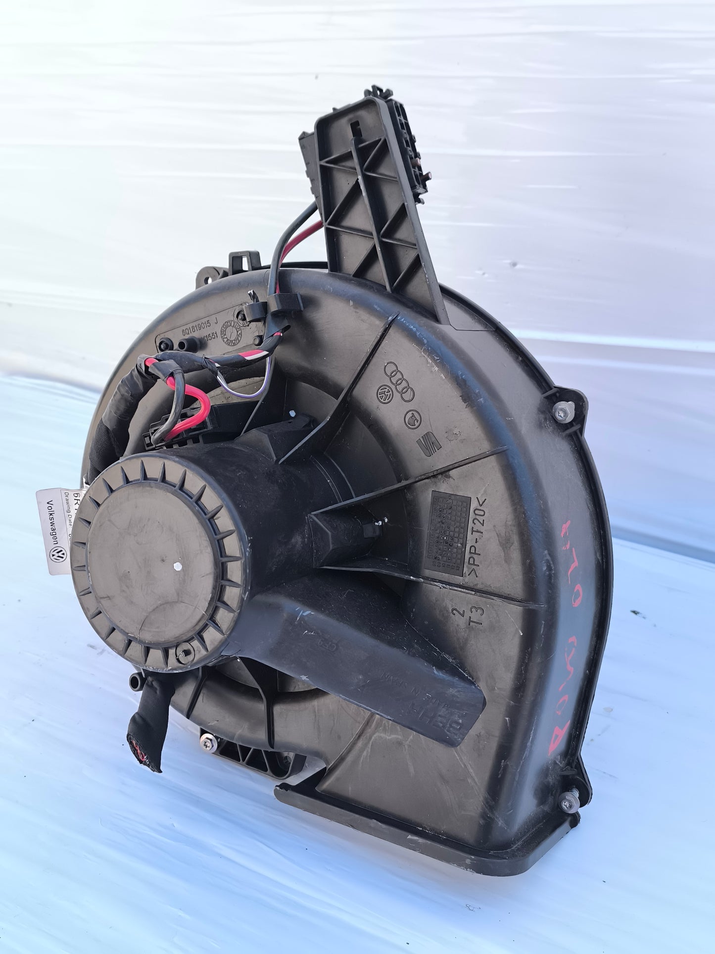Ventola stufa abitacolo Volkswagen Polo anno 2010 cod: 6q1819015J ecoAG8321