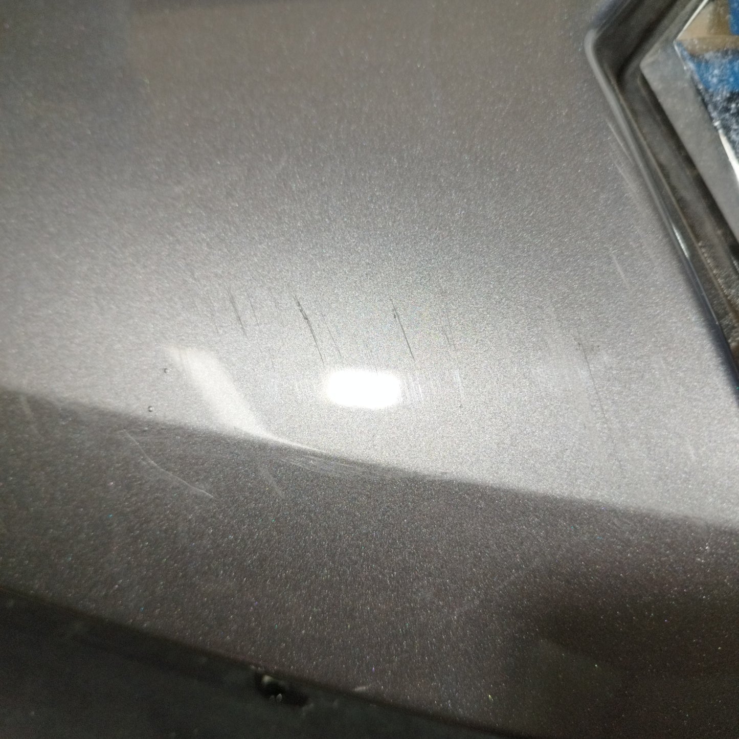 Dark grey front bumper Renault Scenic 2011 ecoAC10381