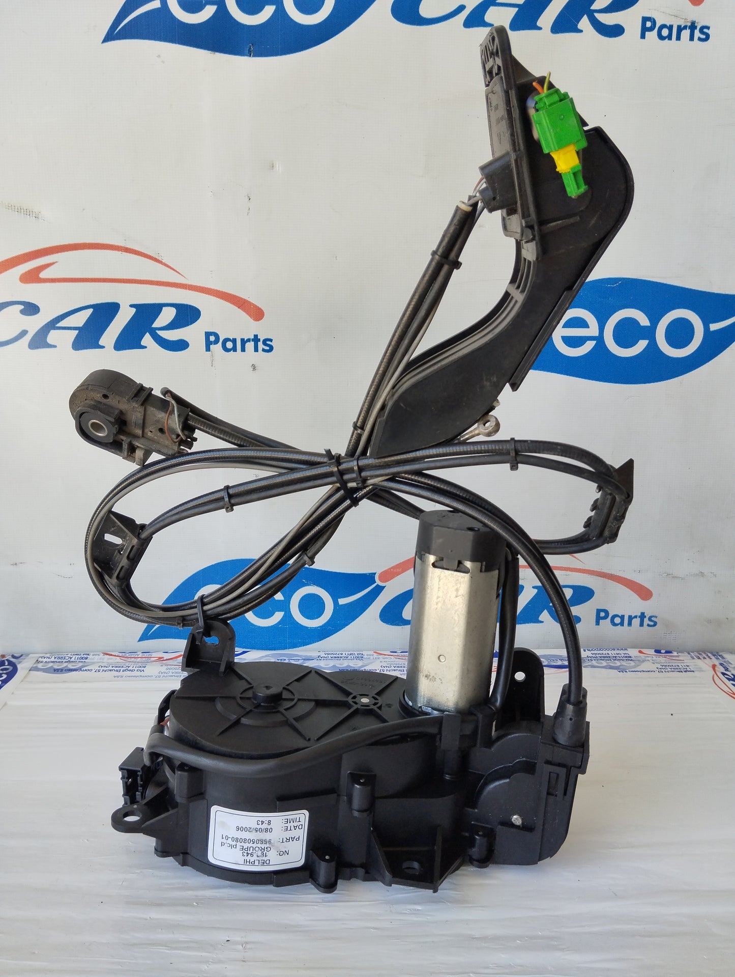 Motorino porta scorrevole laterale dx Peugeot 1007 2006 Cod.9680508080-01 ecoAG5410