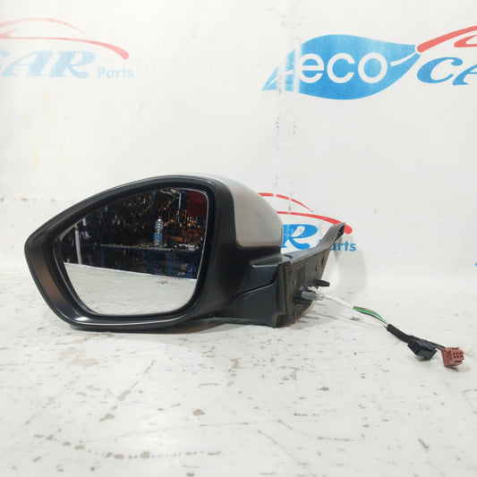 Elektrischer Außenspiegel vorne links, grau, Peugeot 208, Baujahr 2015, 2-polig, 9-adrig, ecoAC10105