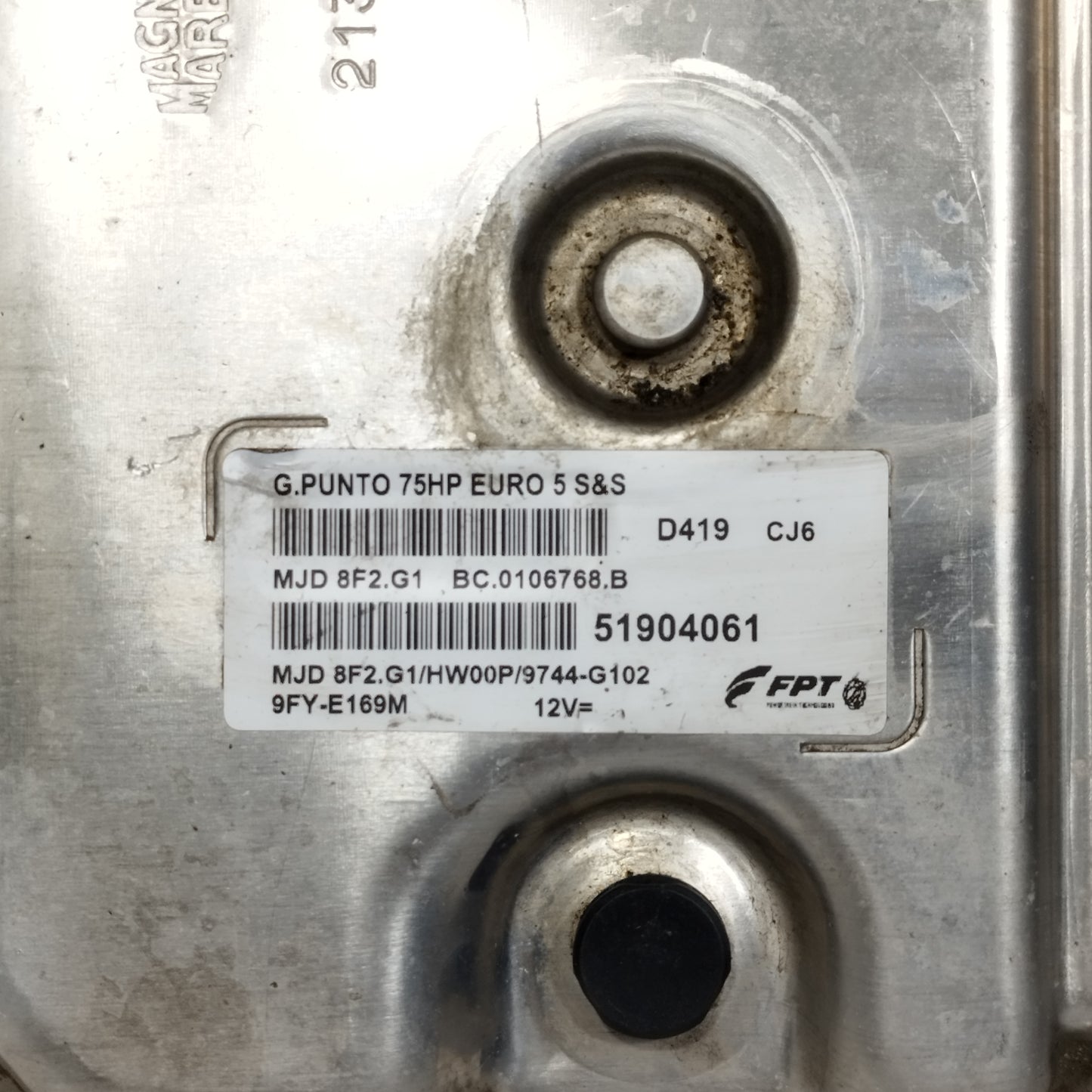 Zündungssatz Fiat Grande Punto 1.3 Mtj 2012 Code: 51904061 ecoAC12521