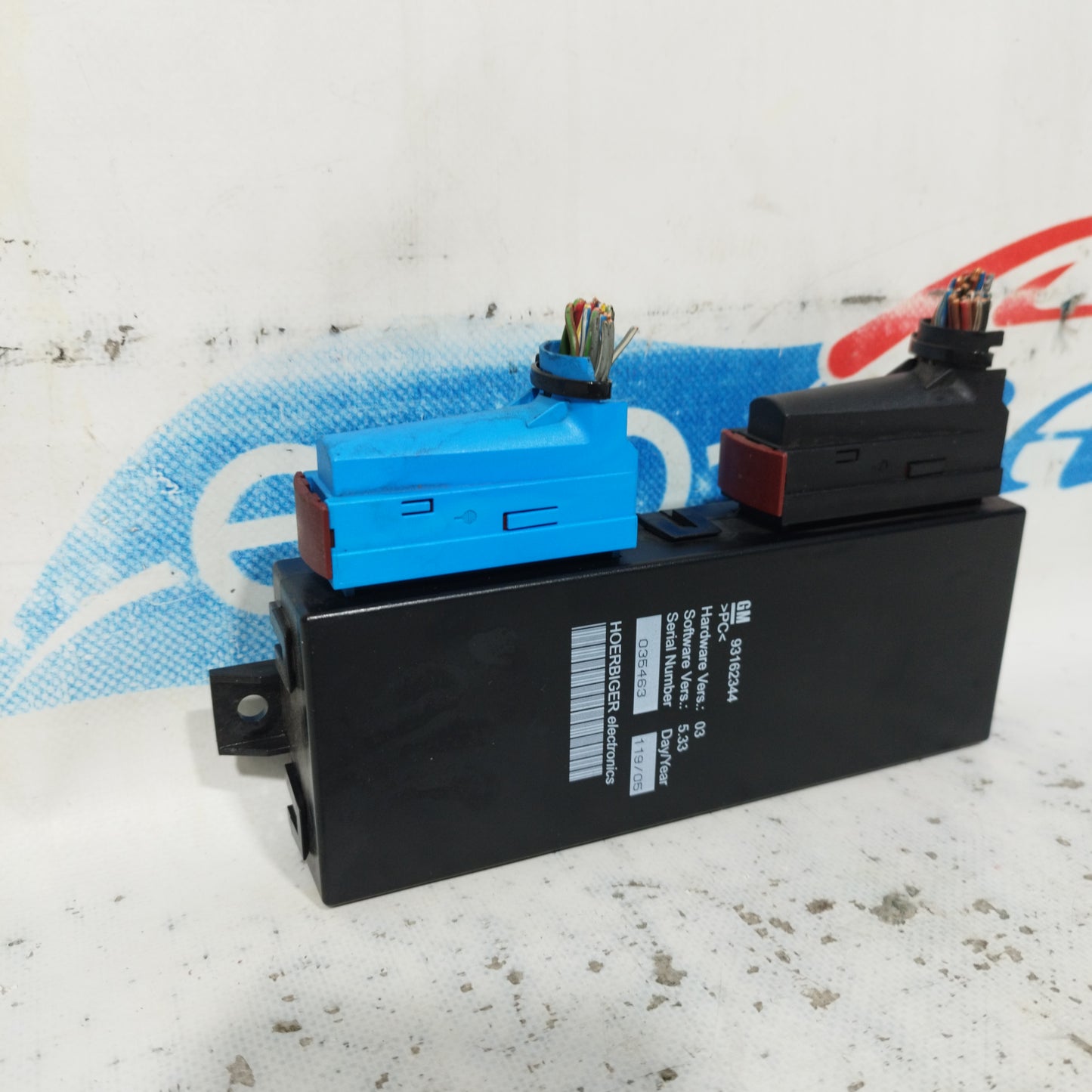 Hood opening control unit Opel Tigra Cabrio 2005 code: 93162344 ecoAC10295