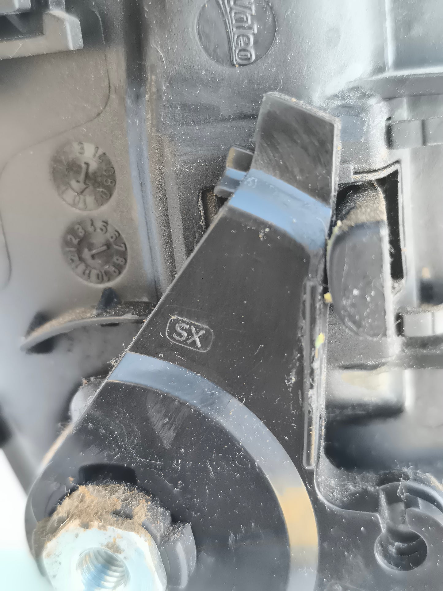 Black rear left external handle Alfa Romeo Giulietta ecoAG5873