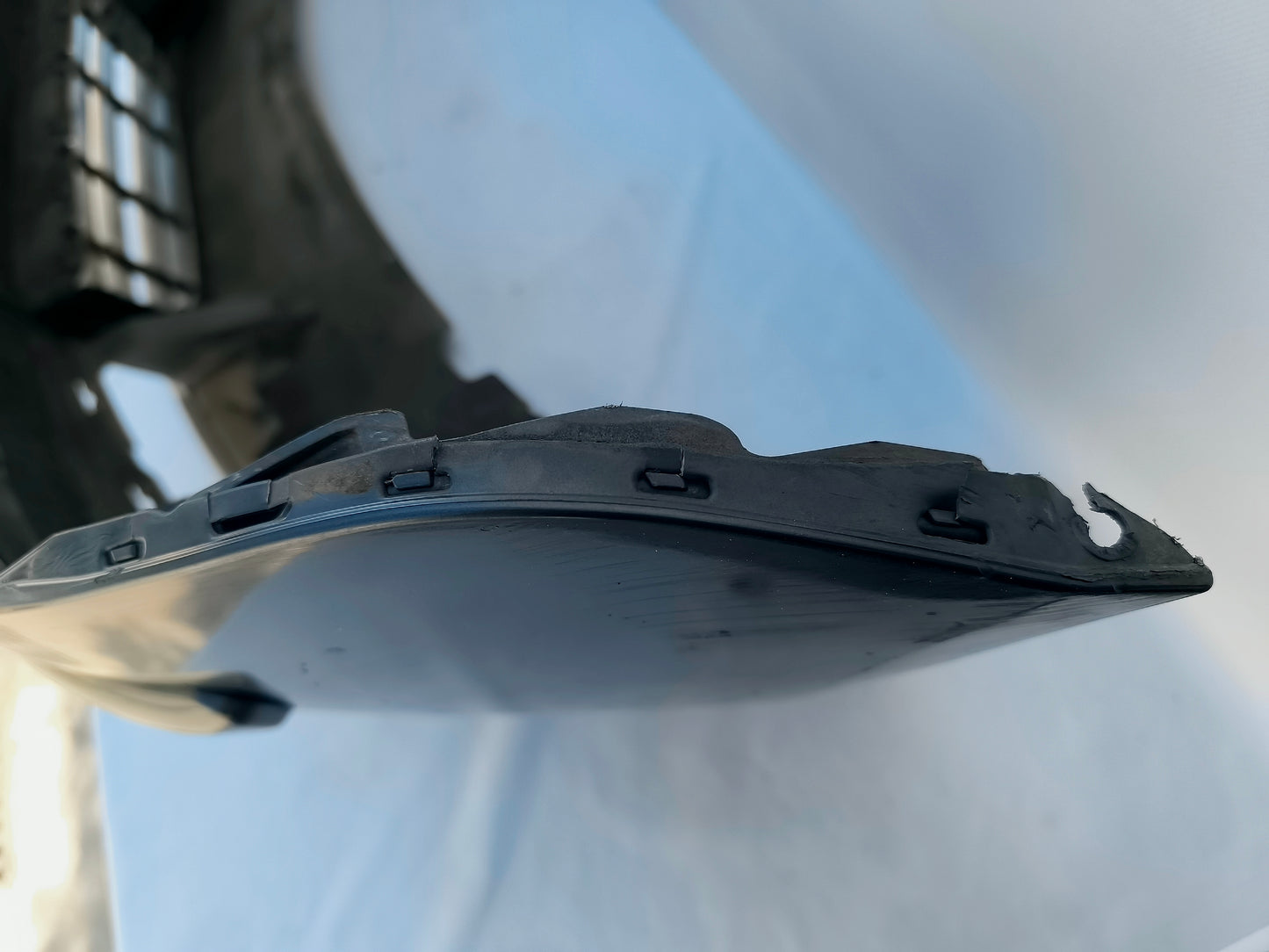 Gunmetal Grey Front Bumper Volkswagen Polo Year 2008 ecoAG6693