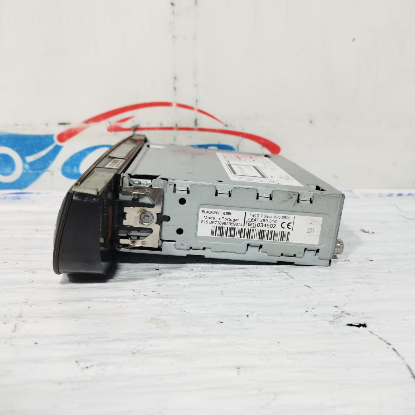 Autoradio Fiat 500 2008 Codice: 7647389316 ecoAC10631