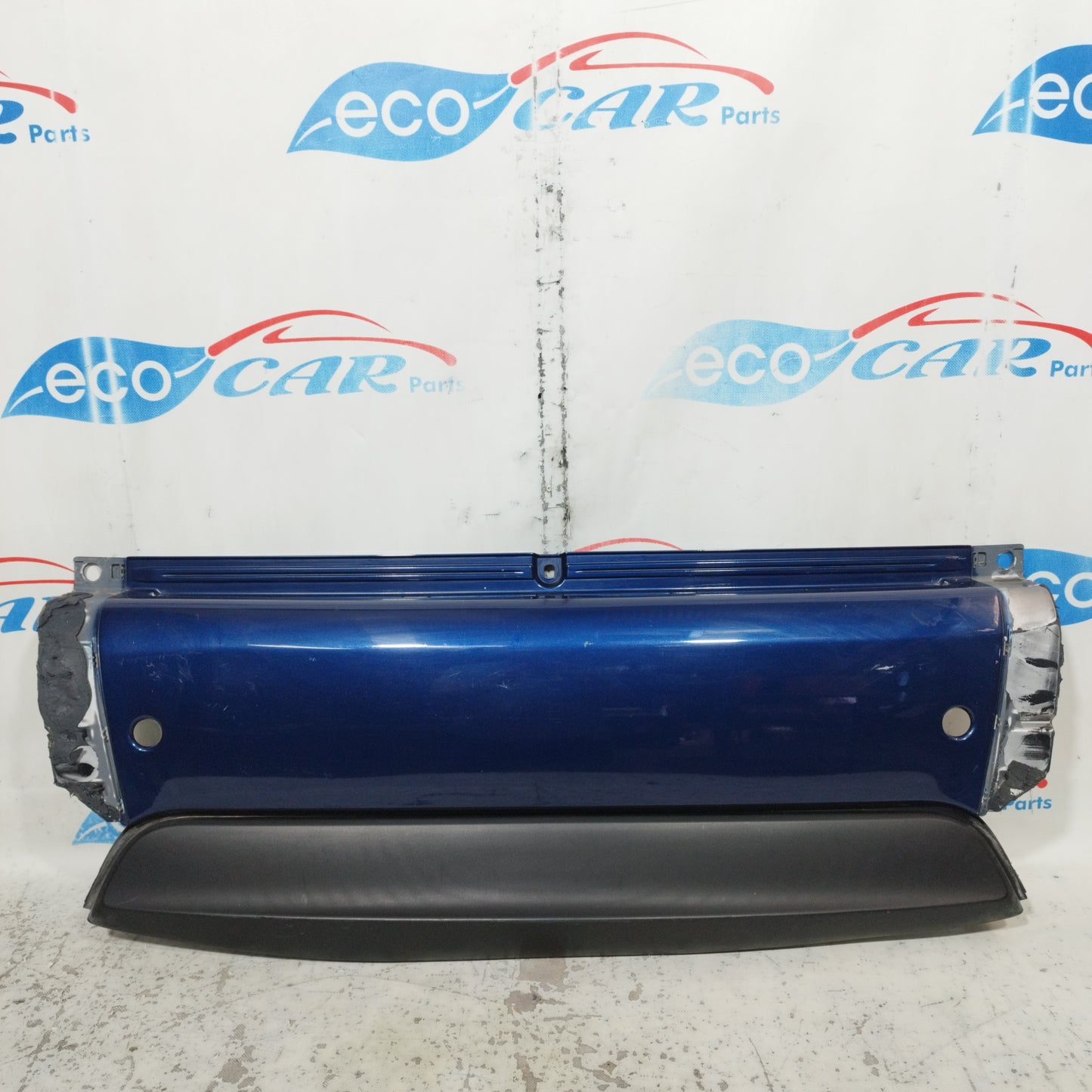 Blue center rear bumper Smart fortwo 450 2004 ecoAC9342