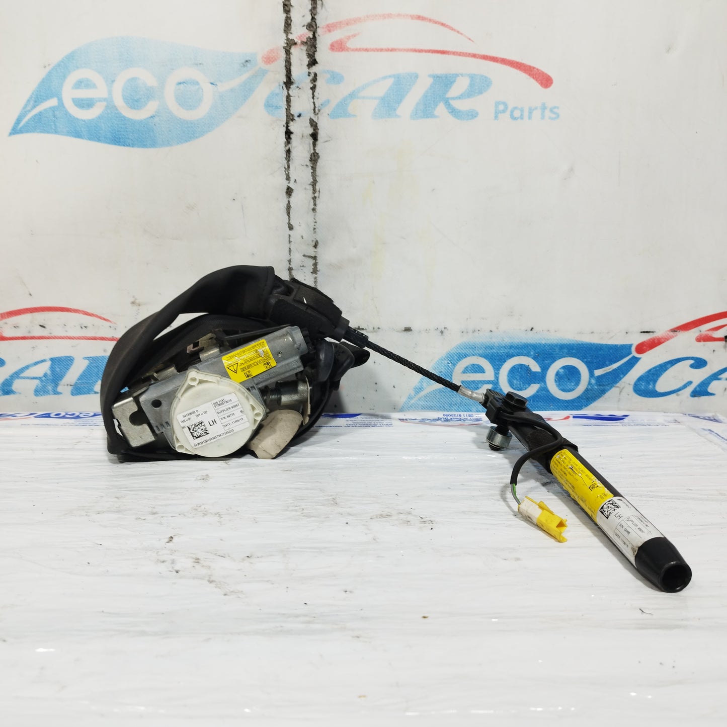 Front left seat belt Fiat 500L 2014 Code: 07355573010 ecoAC10880