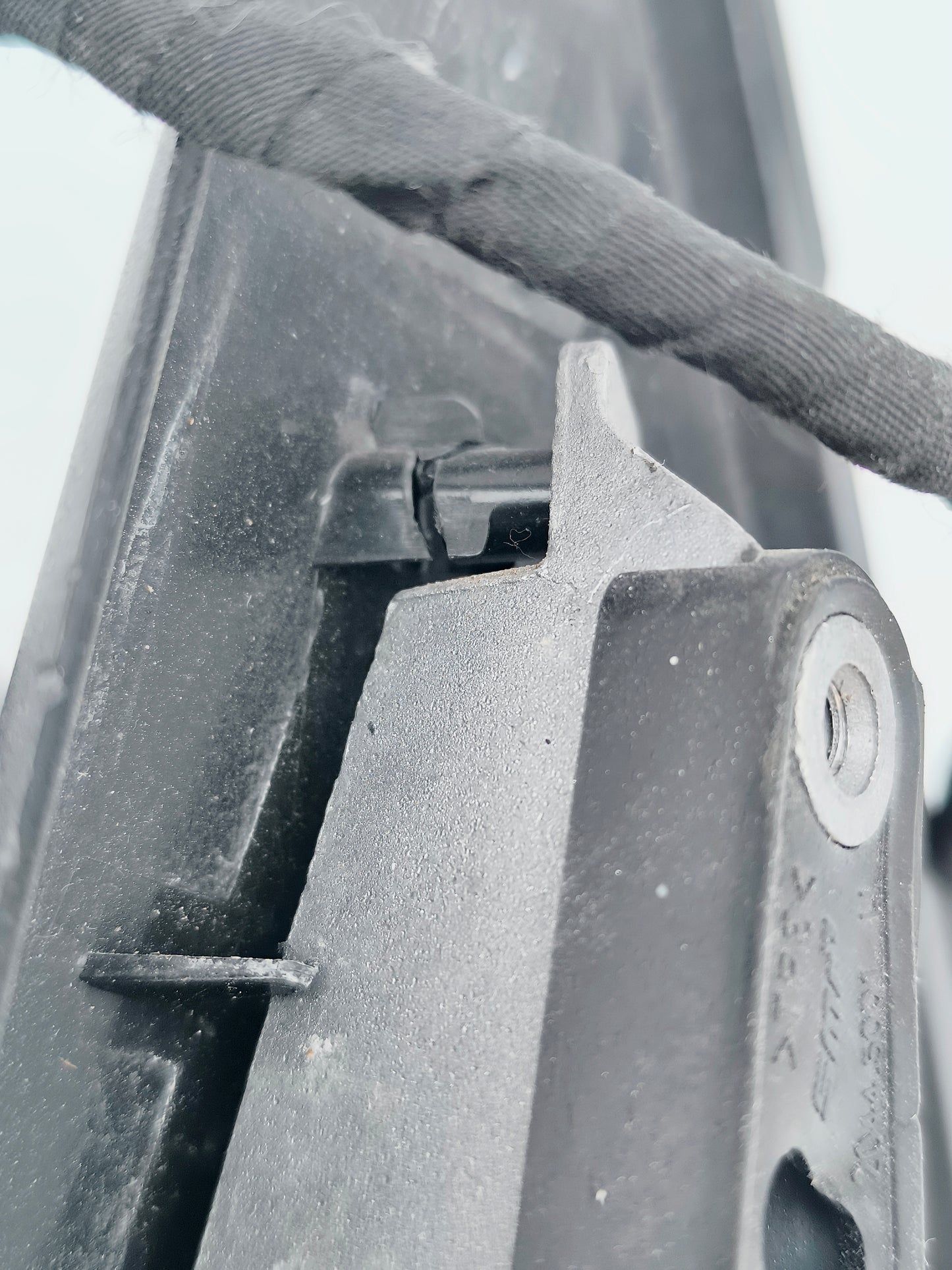 Schwarzer elektrischer Außenspiegel links für Mercedes A-Klasse W176, 7-adrig, ecoAG6533