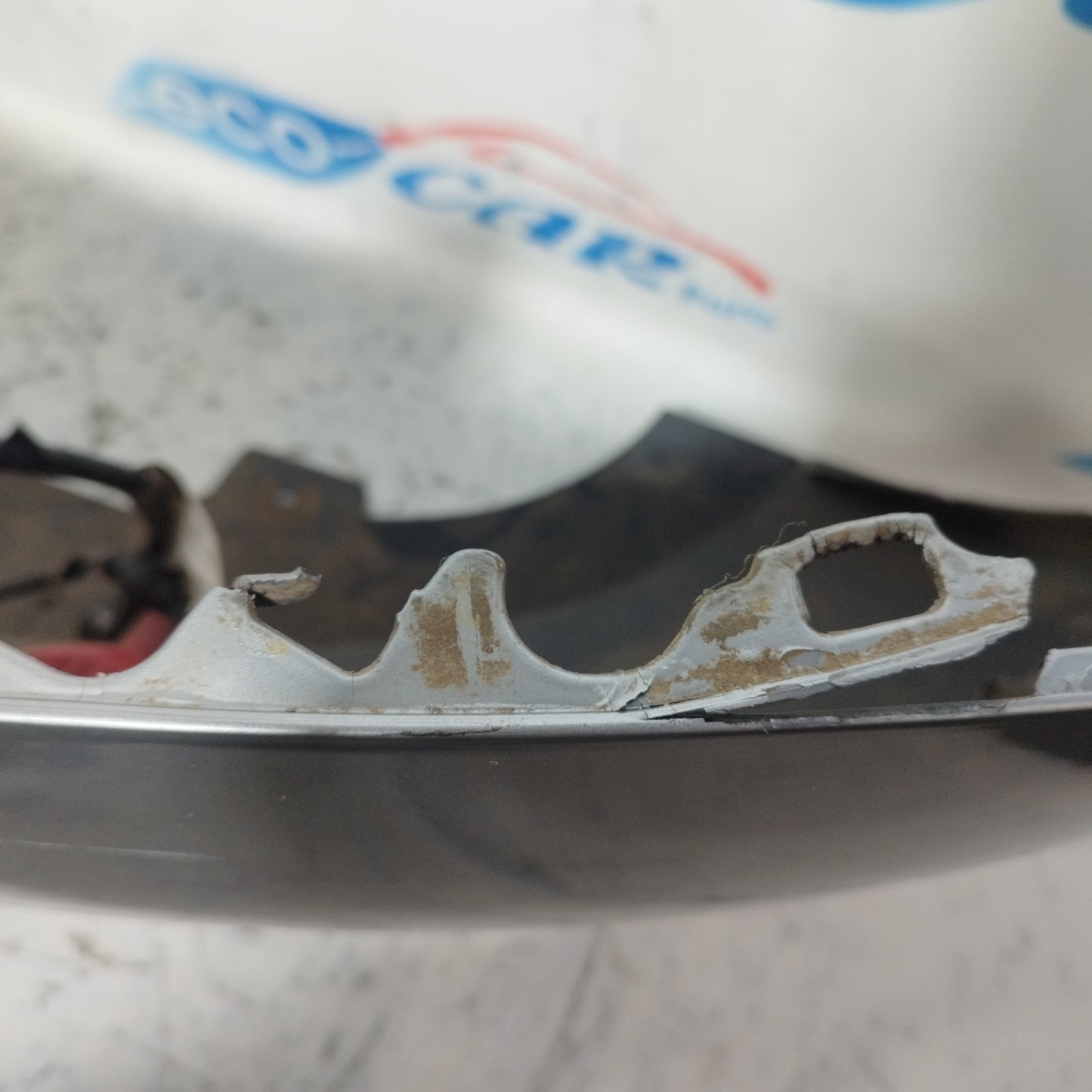 Dunkelgraue Heckstoßstange Lancia Delta 2012 ecoAC11032