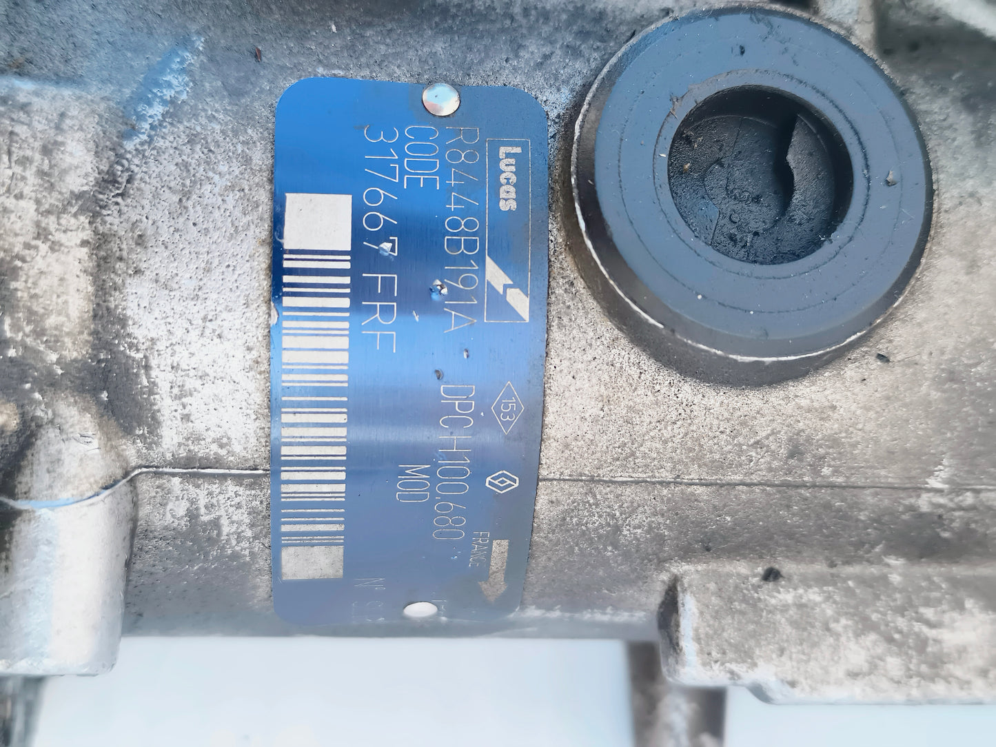 Renault Kangoo 1.9 DCI Einspritzpumpe, Baujahr 2005, Code R8448B191A ecoAG6519