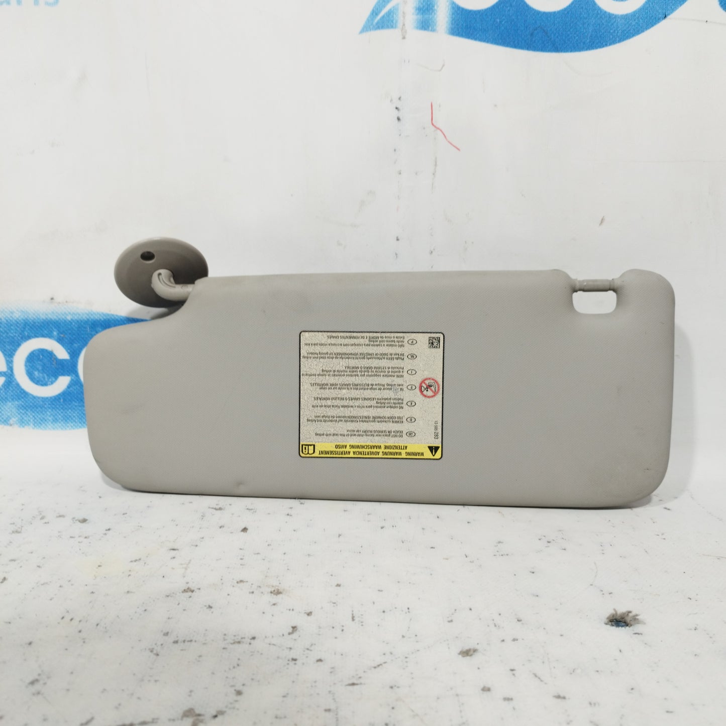 Aletta parasole dx grigia Chevrolet Spark 2011 ecoAC9685