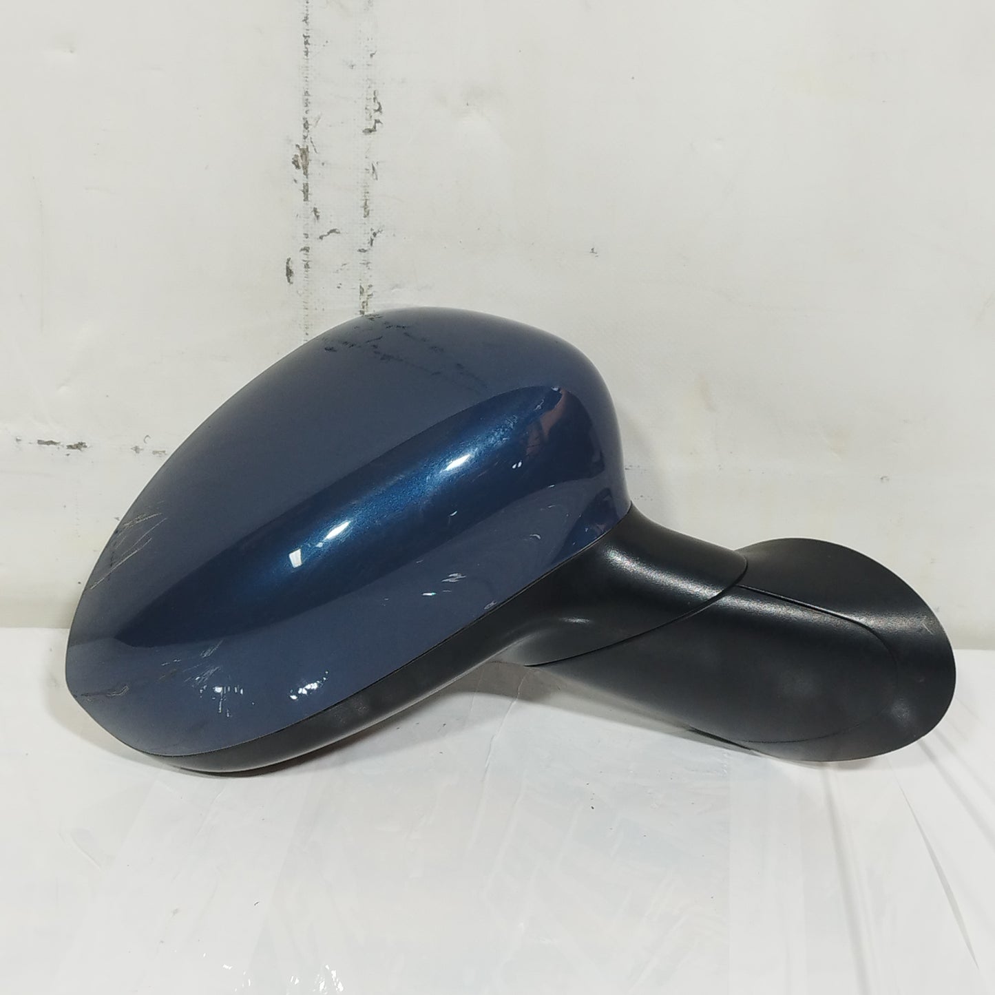 Specchietto elettrico anteriore dx blu impeccabile metallizzato Fiat 500 2008 7 pin ecoAC15296