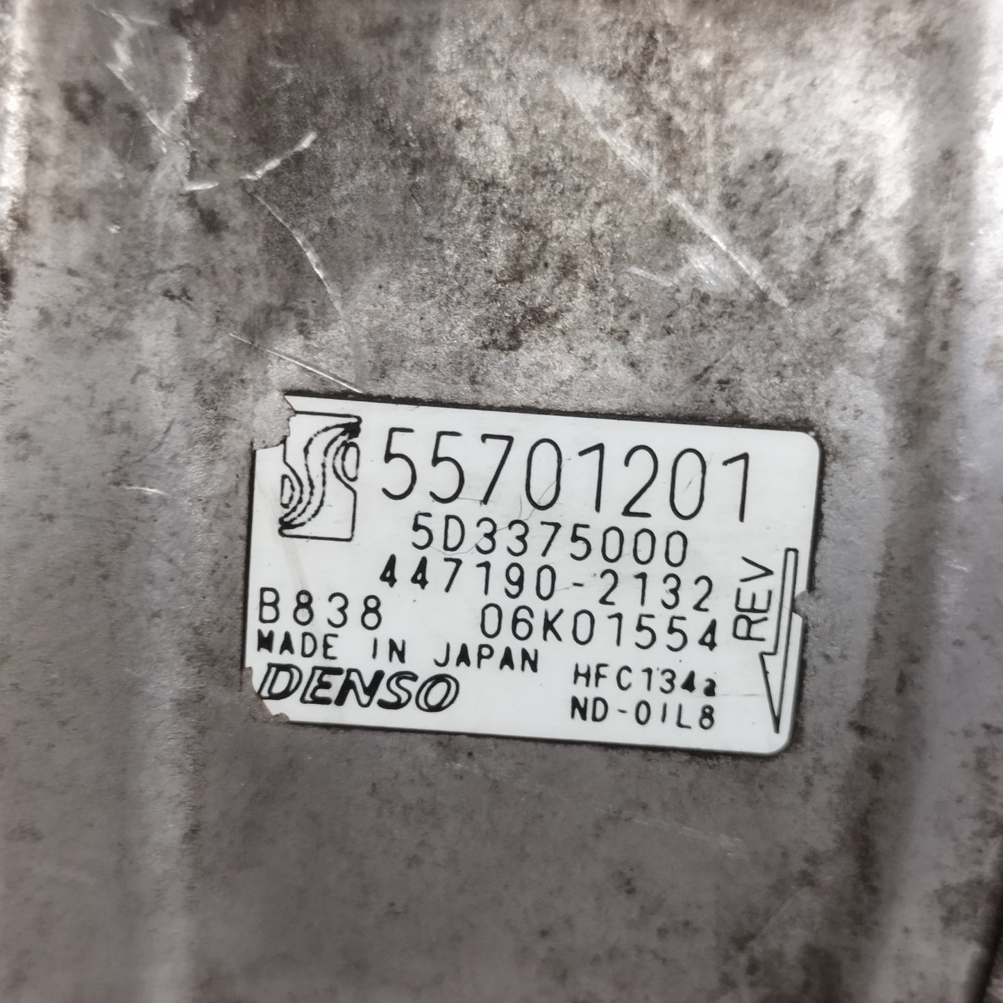 Compressore a / c Fiat Sedici 2.0 D 2008-2014 DENSO cod: 55701201 ecoAC16257