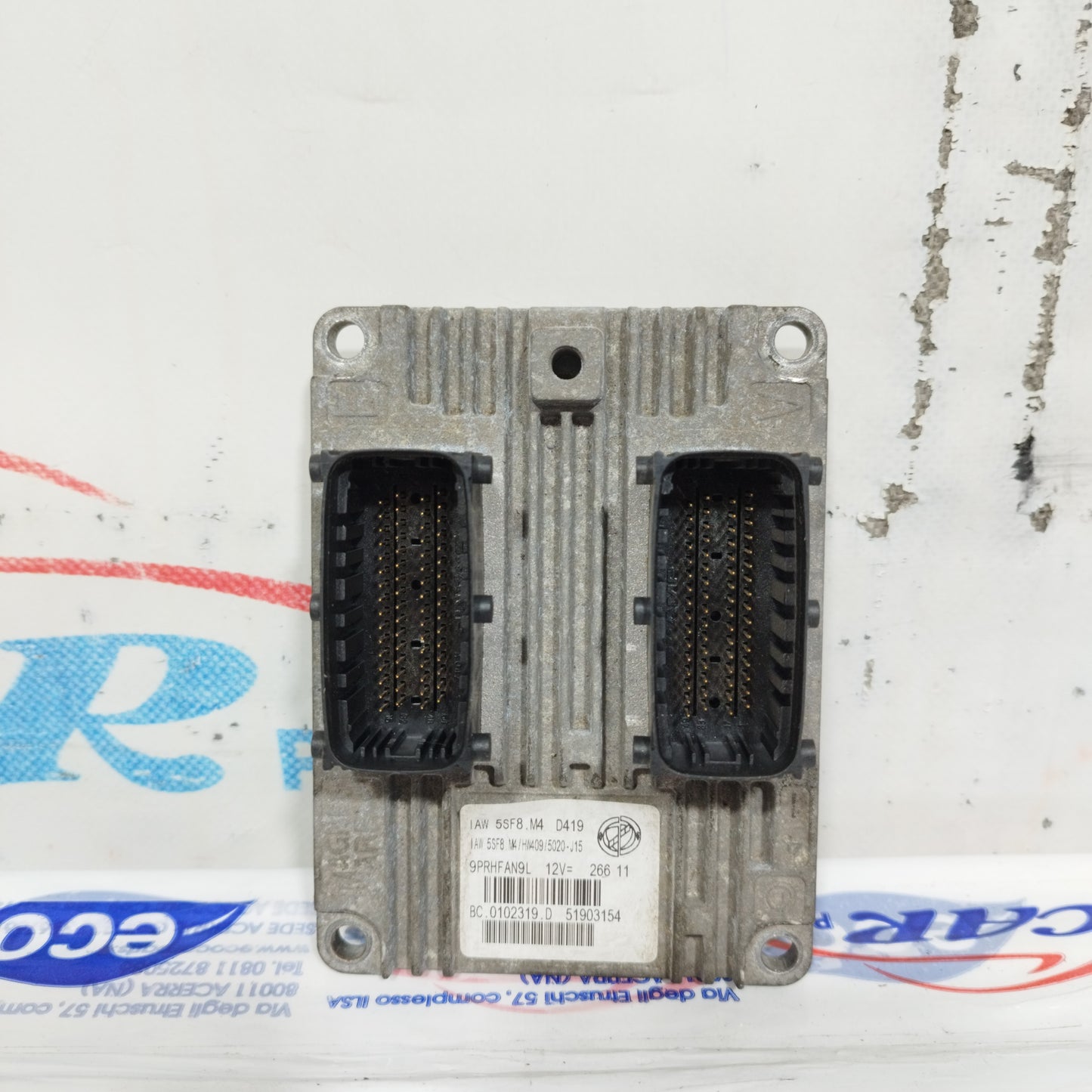 Zündkit Fiat Panda 1.2 B 2008 Teilenummer: IAW5SF8M4 ecoAC10910