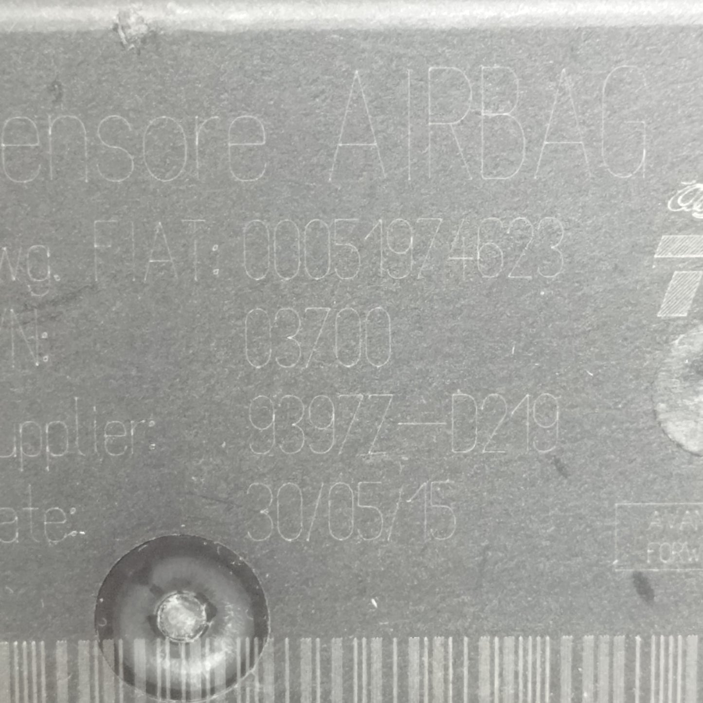 Kit airbag Fiat New Panda 2015 cod: 00051974623 ecoAC14657