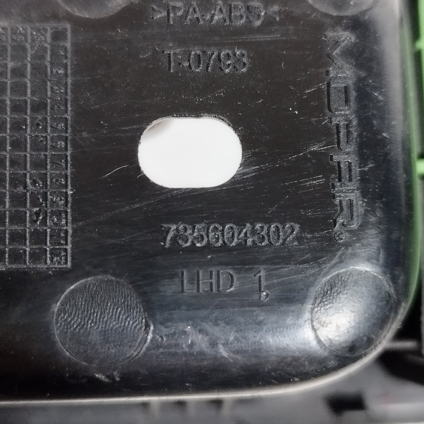 Pulsantiera alzacristalli anteriore sx Fiat Tipo (356) 2015-2026 cod: 735604302 ecoAC16229