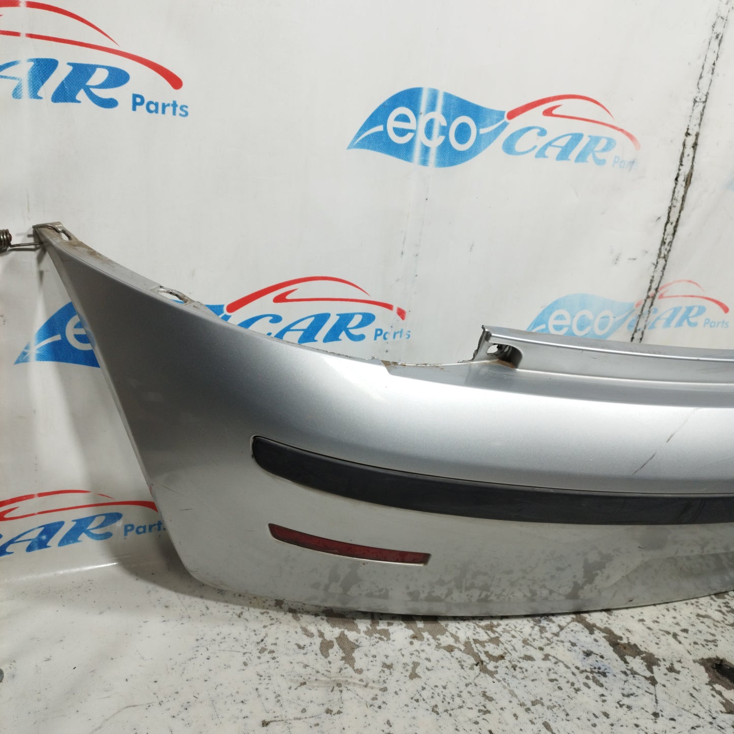 Rear bumper silver grey Fiat Punto 2005 5 Doors ecoAC11013