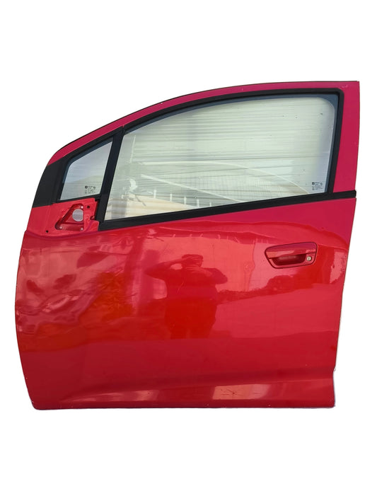 Sportello anteriore sx rosso Chevrolet Spark (m300) anno 2009-2015 ecoAG7951