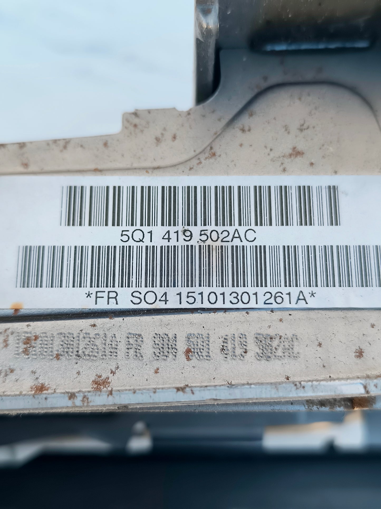 Piantone sterzo Volkswagen Golf 7 Codice: 5q1419502AC ecoAG6342