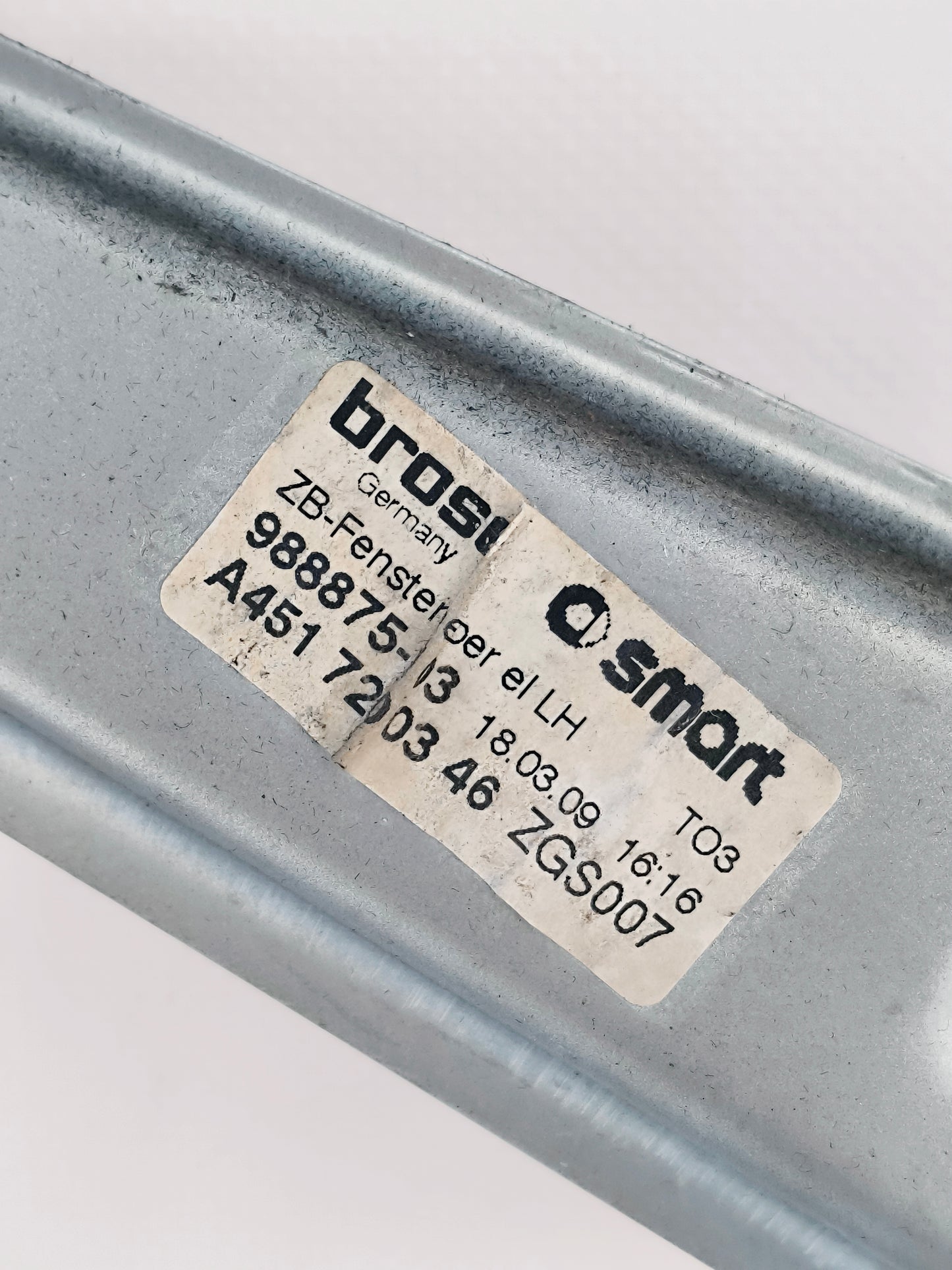 Cremagliera sx Smart 451 Codice: A4517200346 ecoAG6526