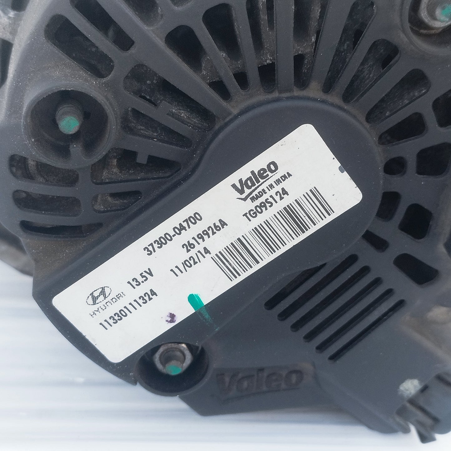 Alternatore Hyundai I10 1.0 B 2012 3 pin cod: 37300-04700 ecoAC15816