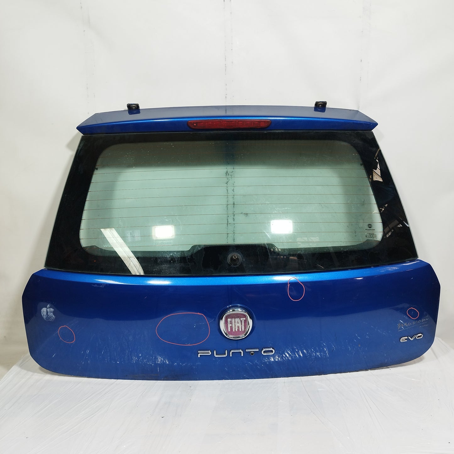 Portellone blu Fiat Punto Evo 2009-2012 ecoAC15308