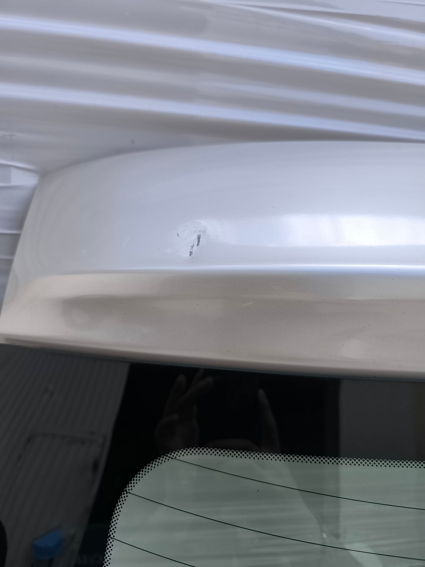 Portellone Fiat 500 anno 2008 bianco perla ecoAG8145