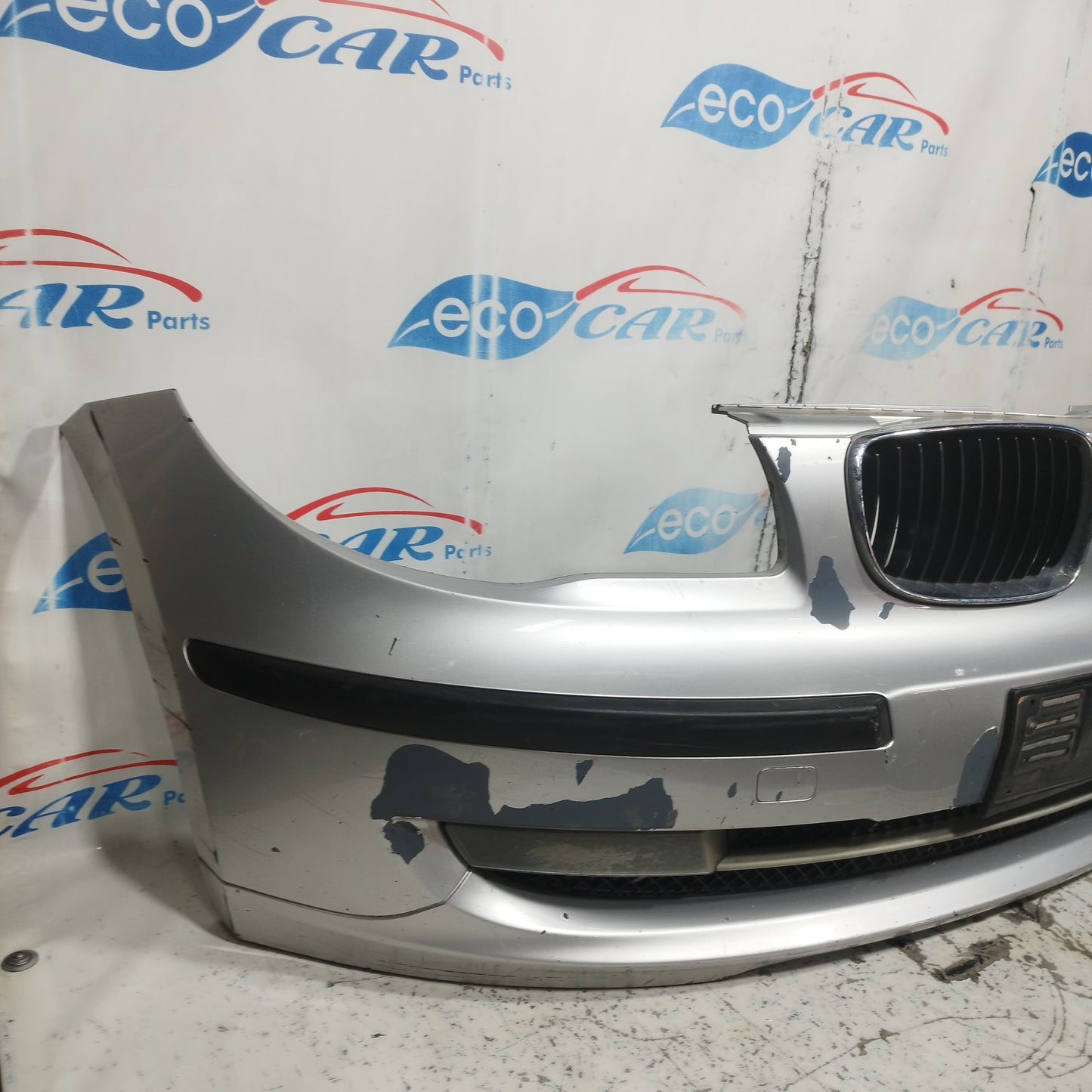 Paraurti anteriore grigio argento Bmw Serie 1 2010 ecoAC11197