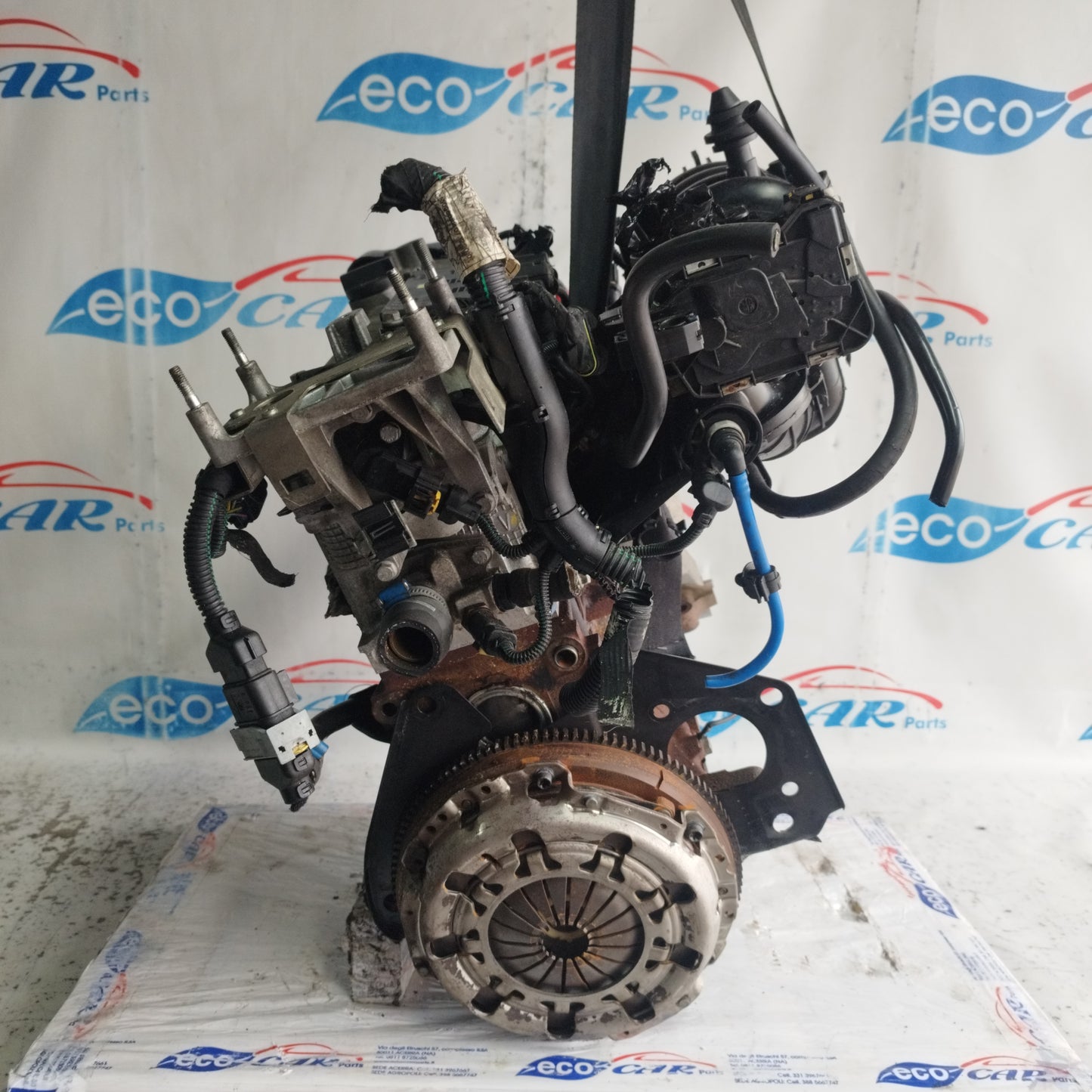 Motore Fiat Punto Evo / 500 / Panda / Lancia Y / Ford Ka 1.2 b 8v 70cv 2010 cod: 169a4000 ecoAC9946