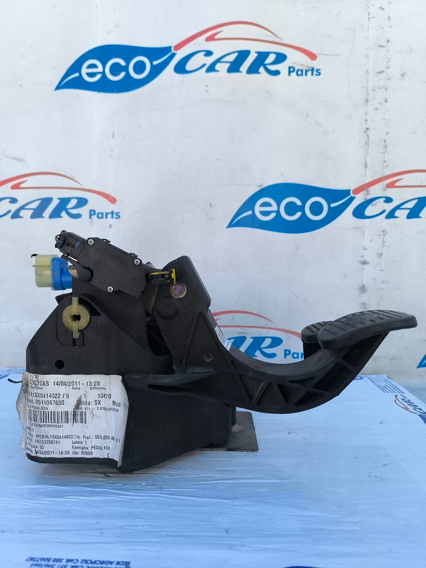 Pedaliera freno frizione Alfa Romeo Giulietta 1.6 JTDM cod: 00518067630 ecoAG5854